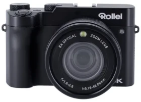 Rollei Powerflex X8 Dual Lens černá / 8 Mpix / 8x zoom / 3.6" LCD / 5K video (11216)