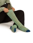 ICEBREAKER Mens Ski+ Medium OTC Mountain Contour, Seaglass/Atlantis/Trail velikost: 44,5-46,5 (L)