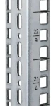 Triton vertikální lišta 4U / čtvercový otvor 9,5x9,5mm (RAX-VL-X04-X1)