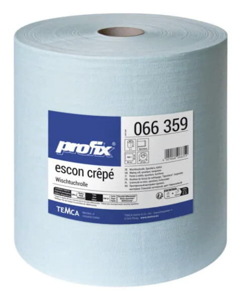 Papírové utěrky v roli Temca Profix Escon T066359, 1-vrstvé, 38x30 cm EGT066359-01