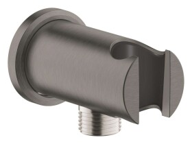 GROHE - Rainshower Nástěnné kolínko s držákem, kartáčovaný Hard Graphite 26658AL0