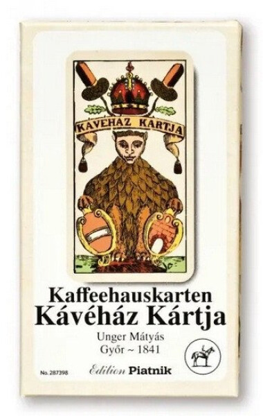 Ungarische Kaffeehauskarten