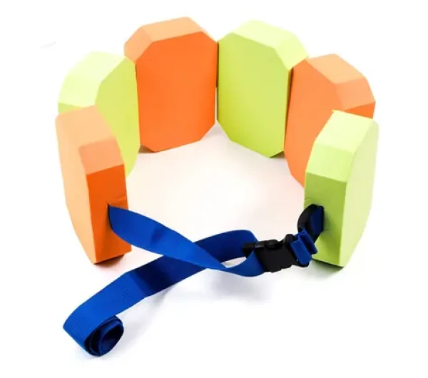 RULYT Plavecký pás EVA zeleno-oranžový / Plavecký pás / 6 dílků / do 30 kg