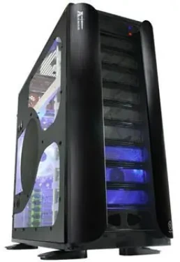 Rozbaleno - THERMALTAKE VA8003BWS ARMOR SUPERTOWER / BigTower / Bez zdroje / průhledná bočnice / E-ATX, ATX / černá / rozbaleno (VA8003BWS.rozbaleno)