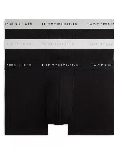 Pánské boxery Tommy Hilfiger UM0UM03964 TRUNK silver