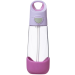 B.box Láhev na pití s brčkem 600 ml - sugar plum