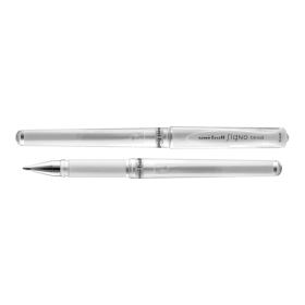 UNI Signo Broad UM-153 gelový roller bílý 1,0 mm