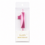 Cake star Dortová svíčka Rose Gold č.1