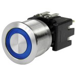 Schurter, 1241.6834.1124000 tlačítkový spínač, 250 V/AC, 12 A, 1 ks