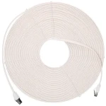 Extralink Cat.8 U/FTP bílá / Patch kabel / 20 m / 40 Gbit/s / plochý