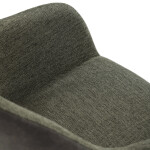 Jídelní židle, zelená, látka, DCH-Y1143 GRN2