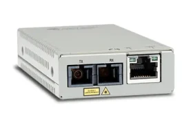 Allied Telesis / Mediakonvertor / 10/100TX na 100FX (SC) / Single-mode / 1x RJ-45 / šedá (AT-MMC200LX/SC-960)