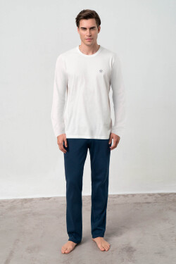 Vamp - Pyžamo s dlouhými rukávy 21900 - Vamp white M