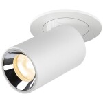 Paulmann 92907 Whirl LED vestavné svítidlo, LED, pevně vestavěné LED, 4.9 W, hliník (kartáčovaný), saténová, sada 3 ks