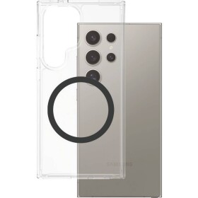 PanzerGlass CARE Flagship Urban Combat zadní kryt na mobil Samsung Galaxy S25 Ultra transparentní, černá 1552552, odolné vůči nárazům CRRFUBQG38488