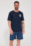 PÁNSKÉ PYŽAMO KR 326/349 ROYAL CLUB GRANÁT XXL