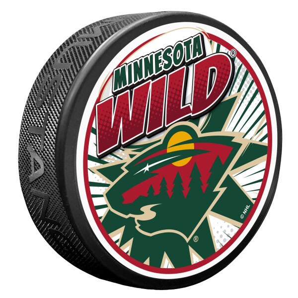 Mustang Puk Minnesota Wild NHL Kaboom