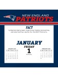 Kalendář New England Patriots NFL 2027 Tischkalender