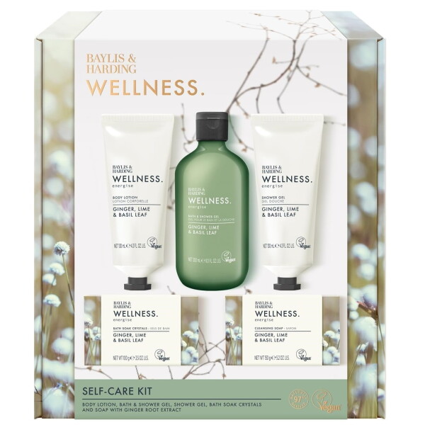 Baylis & Harding Dárková sada pečující kosmetiky Wellness, zelená barva, plast