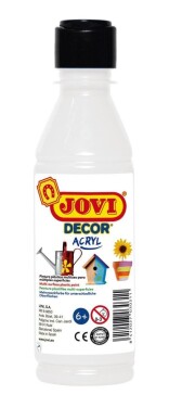 Akrylová barva DECOR 250 ml bílá
