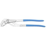 Knipex 87 03 125 - Kleště stavitelné siko 125mm instalatérské, Cobra, chromované, rukojeti potažené plastem