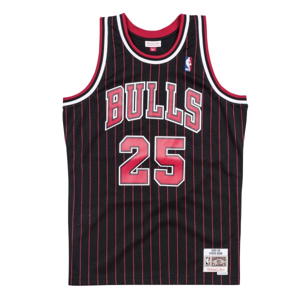Mitchell & Ness Pánský dres Chicago Bulls NBA Steve Kerr #25 1995-96 Swingman Pinstripe Velikost: L