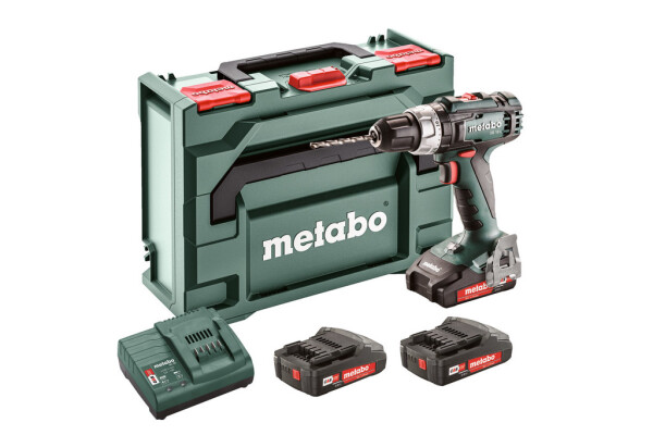 Metabo SB 18 L 3x2.0Ah / Aku Vrtací kladivo / 18V / 3x2.0Ah / 13mm sklíčidlo / 1800 ot-min / 27000 příklepů-min / 50 Nm (602317540)