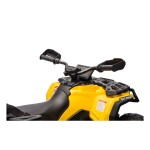 Mamido Dětská elektrická čtyřkolka Can-Am Outlander ATV 4x200W žlutá