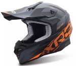 Motokrosová helma Xrc Totter blk/grey/orange - XS / černá