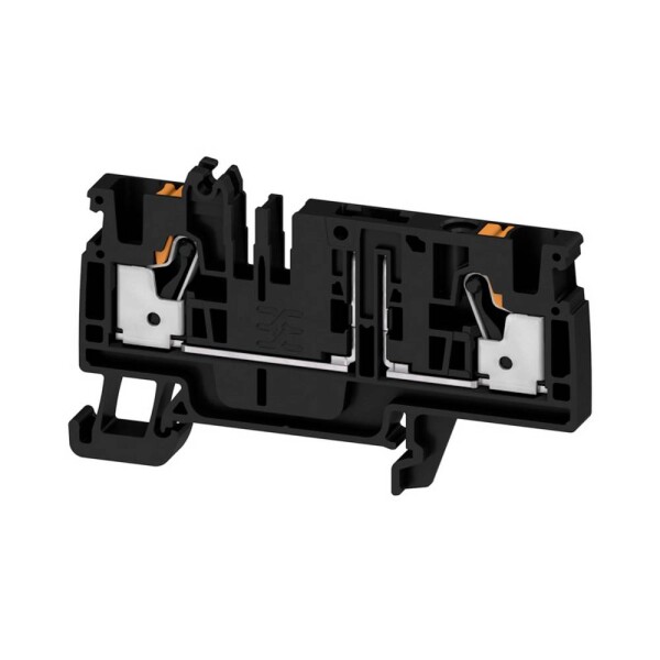 Weidmüller 2831910000 oddělovací svorka pružinové připojení , konektor černá 50 ks