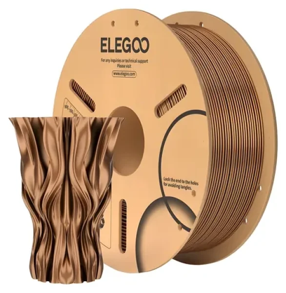 Elegoo PLA bronzová / Tisková struna / PLA / 1,75 mm / 1 kg (50.203.0465)