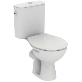 IDEAL STANDARD - Alpha WC kombi se sedátkem, vario odpad, boční napouštění, bílá W333401