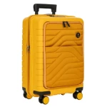 Bric's Ulisse 55 cm mango / Kufr / Spinner / USB konektor / přední kapsa (8016623914763)