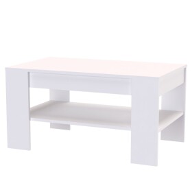 Nábytek Mikulík Konferenční stolek ZEN bílý lesk, antracit, aj. ROZMĚR: (š/v/h) 60 cm