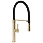 REA - Kuchyňská baterie Lago Brush Gold REA-B9336