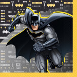 Batman ubrousky 16 ks 33 cm x 33 cm Batman ubrousky 16 ks 33 cm x 33 cm