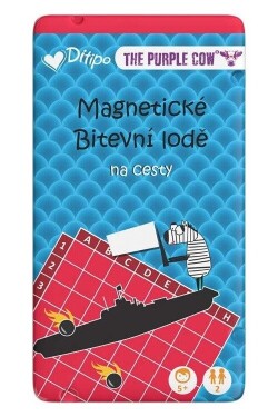 Magnetická hra - Bitevní lodě