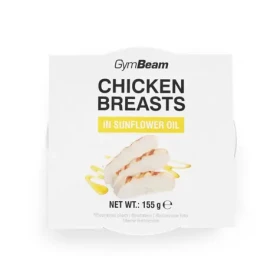 Kuřecí prsa ve slunečnicovém oleji - GymBeam (155 g) (91738-1-155g)