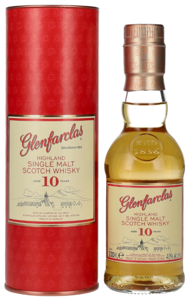 Glenfarclas Highland Single Malt Scotch Whisky 10yo 0,2L