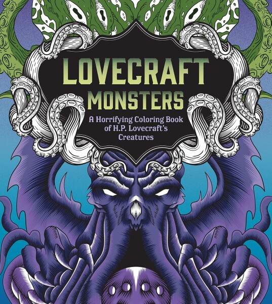 Lovecraft Monsters, oficiální antistresové omalovánky, kolektiv