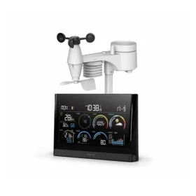 SENCOR SWS 11000 meteostanice černá / barevný LCD / bezdrátové čidlo (8590669384334)