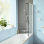 HANSGROHE - Ecostat E Termostatická vanová baterie, chrom 15774000