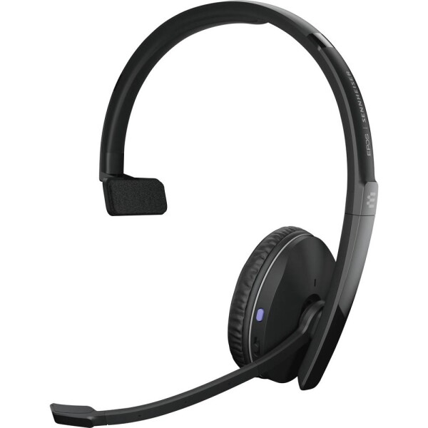 EPOS 1000896 Sluchátka Over Ear Bluetooth® mono černá Potlačení hluku regulace hlasitosti, Vypnutí zvuku mikrofonu telefon