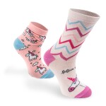 Veselé ponožky FUNNY dívčí - 3pack, Pidilidi, PD0132, Holka - 31-34
