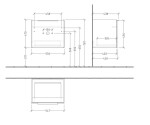 VILLEROY & BOCH - Architectura Umyvadlová skříňka, 55x47x44 cm, 1 zásuvka, Nordic Oak B88700VJ