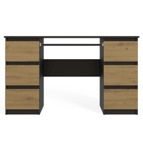 Psací stůl Kuba antracit/artisan