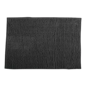 MSV Koupelnová předložka CHENILLE tmavě šedá / Mikrovlákno / Protiskluzová / 40 x 60 cm