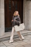 Nákupní taška Reisenthel Loopshopper L Puffer stone
