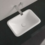 VILLEROY & BOCH - Loop&Friends Umyvadlo zápustné, 61x41 cm, s přepadem, CeramicPlus, alpská bílá 4A6500R1