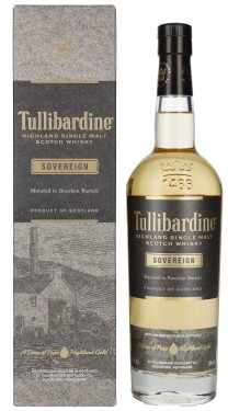 Tullibardine Souvereign Whisky 43% 0,7 l (tuba)